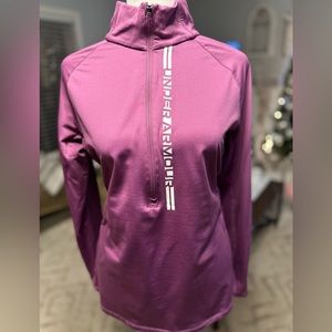 Under armour cold gear purple. Fitted